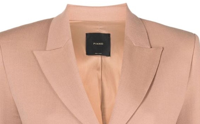 (W) PINKO 素色長袖西裝外套 - 粉色 102231A1B3-N33 Details for (W) PINKO 素色長袖西裝外套 - 粉色 102231A1B3-N33