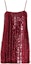 Buy (W) PINKO 亮片设计吊带连衣裙 - 品红色 100193A0HQ-P87