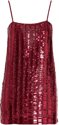 (W) PINKO 亮片设计吊带连衣裙 - 品红色 100193A0HQ-P87 Order (W) PINKO 亮片设计吊带连衣裙 - 品红色 100193A0HQ-P87