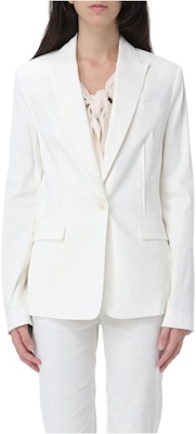 (W) PINKO 純白單扣長袖西裝外套 103244A1PA-Z07 Order (W) PINKO 純白單扣長袖西裝外套 103244A1PA-Z07