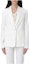 Order (W) PINKO 純白單扣長袖西裝外套 103244A1PA-Z07