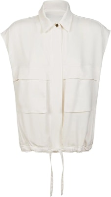 (W) PINKO 白色無袖拉鍊立領背心 103025A1PP-N96 Buy (W) PINKO 白色無袖拉鍊立領背心 103025A1PP-N96