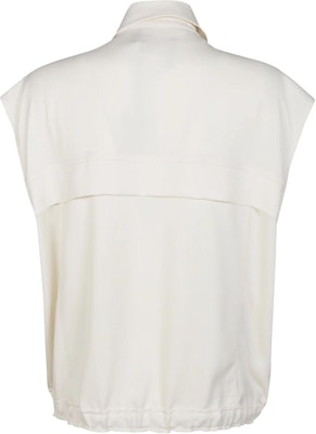 (W) PINKO 白色無袖拉鍊立領背心 103025A1PP-N96 Lookbook (W) PINKO 白色無袖拉鍊立領背心 103025A1PP-N96