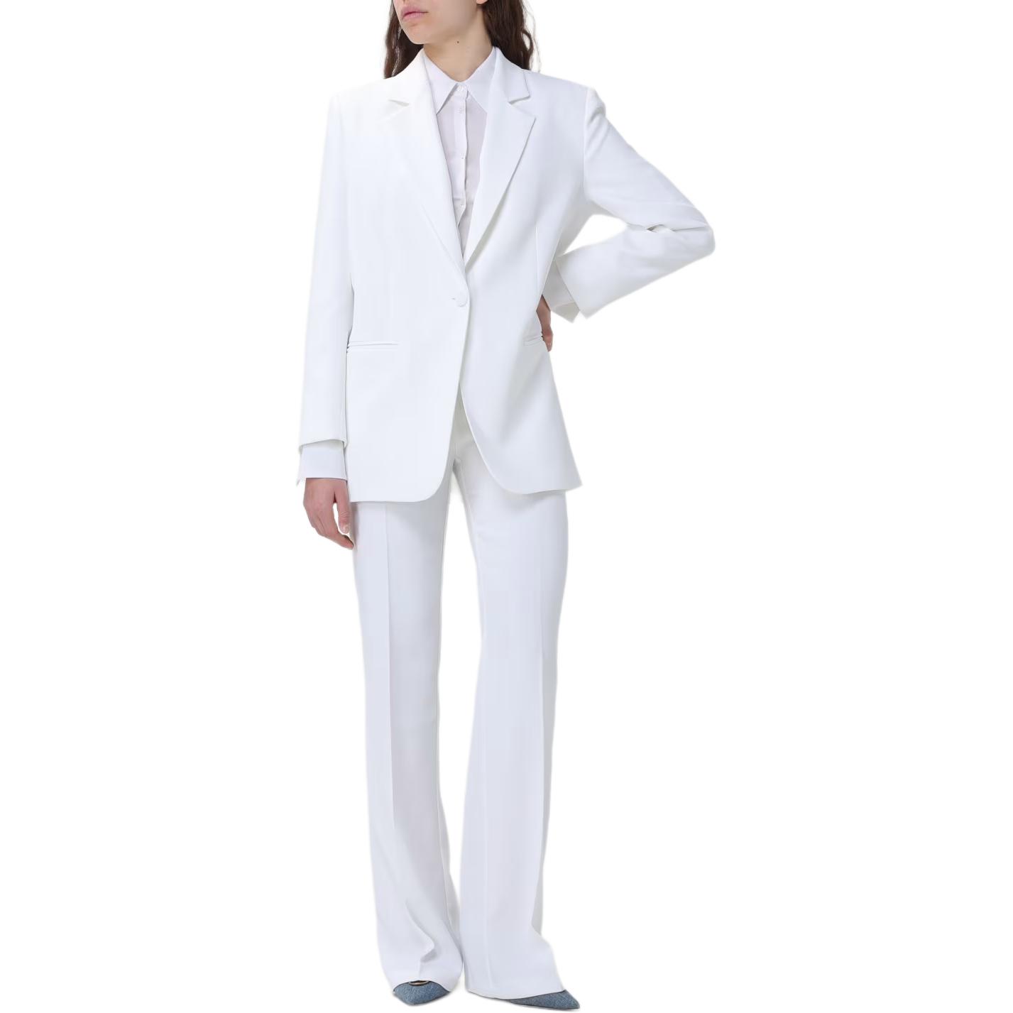 Purchase (W) PINKO 白色單排扣長袖西裝外套 102858A1L8-Z15