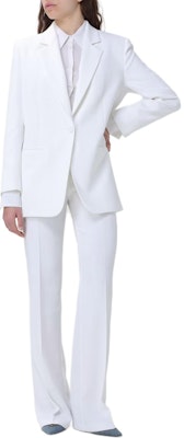 (W) PINKO 白色單排扣長袖西裝外套 102858A1L8-Z15 Purchase (W) PINKO 白色單排扣長袖西裝外套 102858A1L8-Z15