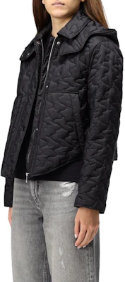 (W) Pinko Jaket Hitam Lengan Panjang Hoodie Kancing Solid Color 104039A23Q-Z99 Shop (W) Pinko Jaket Hitam Lengan Panjang Hoodie Kancing Solid Color 104039A23Q-Z99