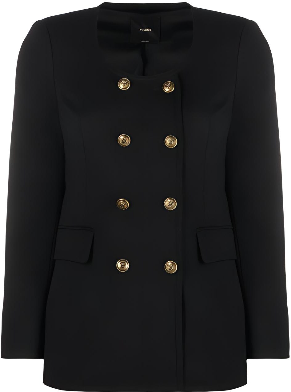 women-pinko-fw-22-black-double-breasted-collarless-jacket-1-g18901739-z99