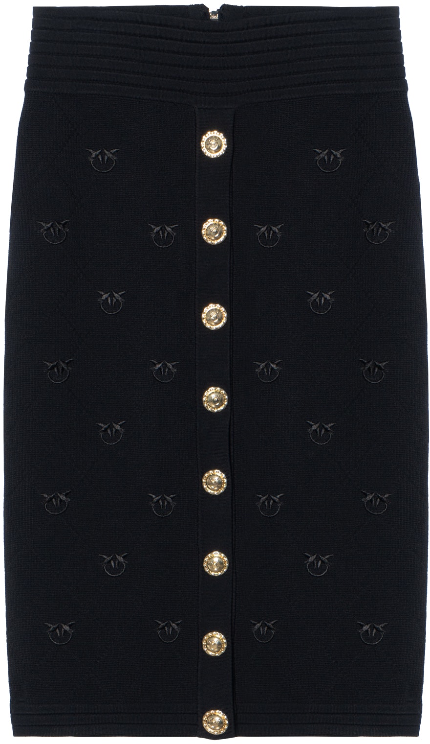 women-pinko-fw-22-black-straight-cut-skirt-with-logo-print-casual-design-1-g180-my-7-z2-z99