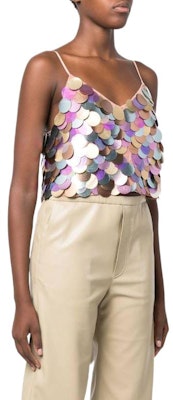 (W) PINKO FW22 亮片短版吊帶背心多色款. 1G183KA070SN2 Shop (W) PINKO FW22 亮片短版吊帶背心多色款. 1G183KA070SN2