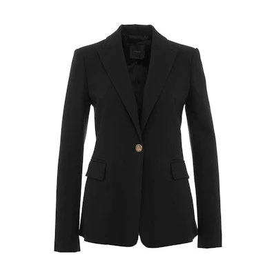 (Women) PINKO FW22 Slim Fit Single Button Casual Blazer Long Sleeve Jacket. 1G17VN1739-Z99