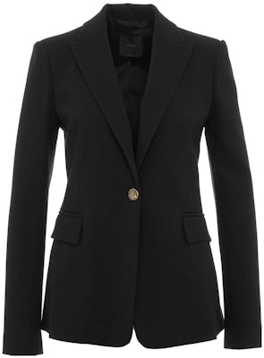 (W) PINKO FW22修身單鈕休閒西裝外套長袖夾克。 1G17VN1739-Z99 Order (W) PINKO FW22修身單鈕休閒西裝外套長袖夾克。 1G17VN1739-Z99