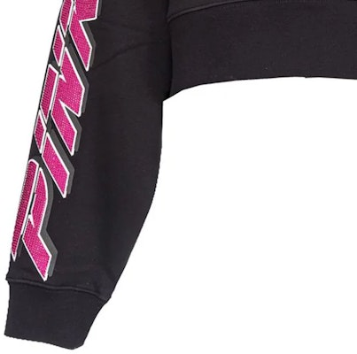 (W) PINKO FW23 黑色寬鬆版鑲嵌水鑽細節長袖上衣 103245A1QM-ZW1 Details for (W) PINKO FW23 黑色寬鬆版鑲嵌水鑽細節長袖上衣 103245A1QM-ZW1