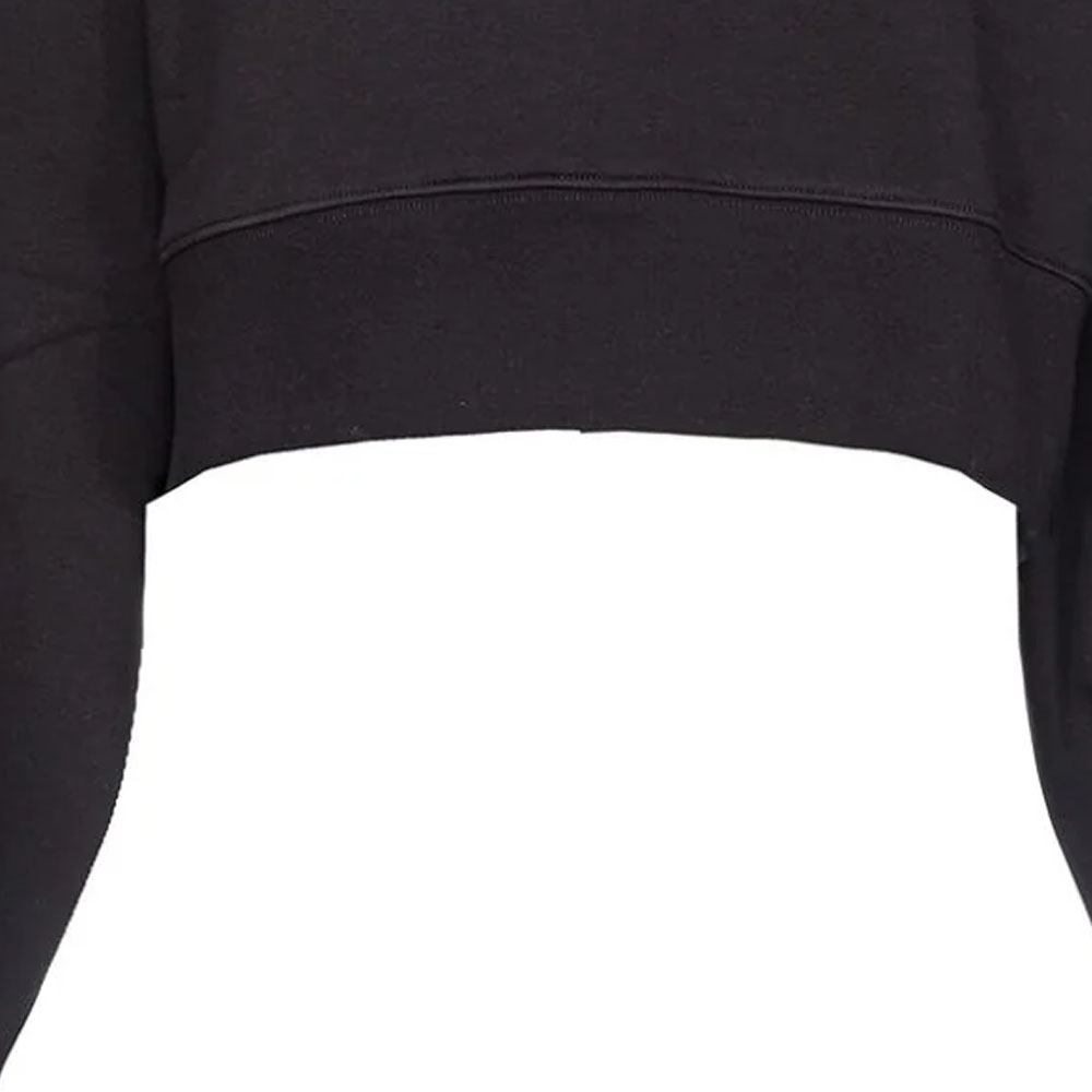 Sizing (W) PINKO FW23 黑色寬鬆版鑲嵌水鑽細節長袖上衣 103245A1QM-ZW1