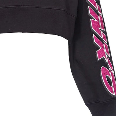 (W) PINKO FW23 黑色寬鬆版鑲嵌水鑽細節長袖上衣 103245A1QM-ZW1 Cheap (W) PINKO FW23 黑色寬鬆版鑲嵌水鑽細節長袖上衣 103245A1QM-ZW1