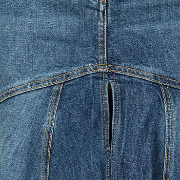 Purchase (W) PINKO FW23 Biru Skirt Denim Midi Flared Mid-Rise. 102939A1LQ-PJZ