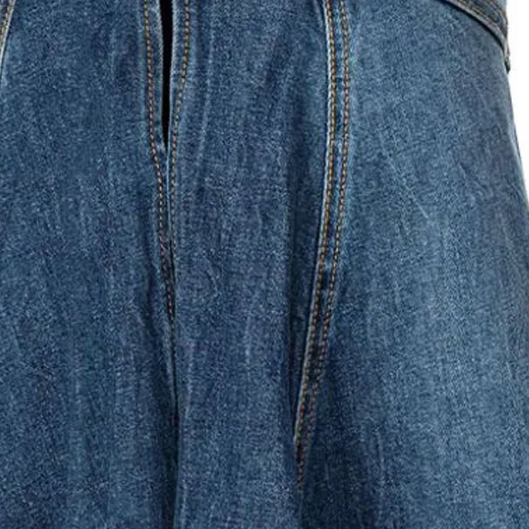 Details for (W) PINKO FW23 Biru Skirt Denim Midi Flared Mid-Rise. 102939A1LQ-PJZ