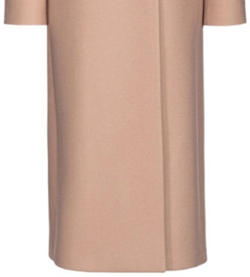 (W) PINKO FW23 雙排扣長袖大衣 咖啡色純色款式 101874A13X-MOC Cheap (W) PINKO FW23 雙排扣長袖大衣 咖啡色純色款式 101874A13X-MOC