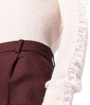 (W) PINKO FW23 淺粉色高領摺袖毛衣 102255A1BI-D46 Details for (W) PINKO FW23 淺粉色高領摺袖毛衣 102255A1BI-D46