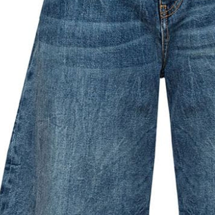 Purchase (W) PINKO FW23 寬鬆修身錐形拉鍊藍色牛仔褲 103180A1LQ-PJZ