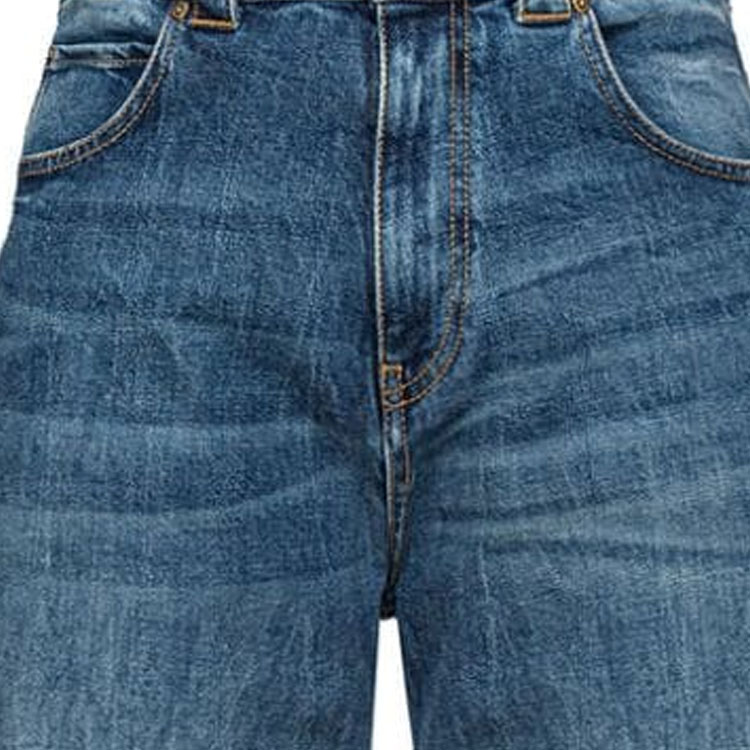 Details for (W) PINKO FW23 寬鬆修身錐形拉鍊藍色牛仔褲 103180A1LQ-PJZ