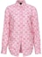 Order (W) PINKO FW23 粉色圖案印花長袖襯衫帶鈕扣設計 103194A1Q1-DN3
