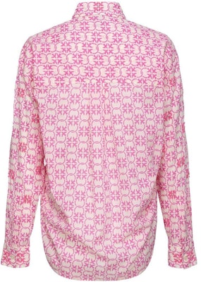 (W) PINKO FW23 粉色圖案印花長袖襯衫帶鈕扣設計 103194A1Q1-DN3 Lookbook (W) PINKO FW23 粉色圖案印花長袖襯衫帶鈕扣設計 103194A1Q1-DN3