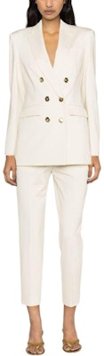 (W) PINKO FW23 純白色修身雙排扣西裝外套 100154A1L3-N96 Lookbook (W) PINKO FW23 純白色修身雙排扣西裝外套 100154A1L3-N96