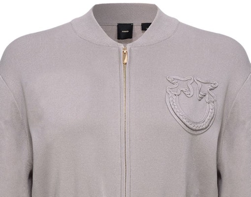 (W) PINKO FW23 Jaket Kasual Lengan Panjang Zip Solid Ungu Muda 102819A115-K30 Cheap (W) PINKO FW23 Jaket Kasual Lengan Panjang Zip Solid Ungu Muda 102819A115-K30