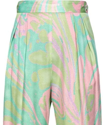 (W) PINKO FW23 抽象印花中腰直筒休閒長褲 女款 多色 103123A1NQ-SN2 Shop (W) PINKO FW23 抽象印花中腰直筒休閒長褲 女款 多色 103123A1NQ-SN2