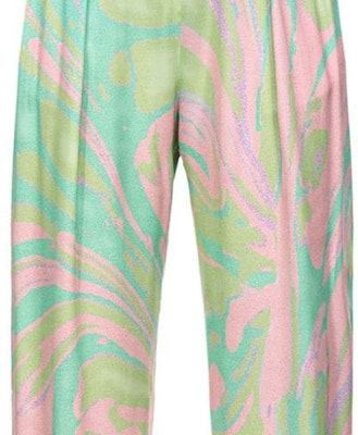 (W) PINKO FW23 抽象印花中腰直筒休閒長褲 女款 多色 103123A1NQ-SN2 Purchase (W) PINKO FW23 抽象印花中腰直筒休閒長褲 女款 多色 103123A1NQ-SN2