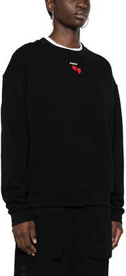 (W) Pinko FW23 黑色圓領毛衣 心形刺繡標誌 102199A1TM-Z99 Purchase (W) Pinko FW23 黑色圓領毛衣 心形刺繡標誌 102199A1TM-Z99