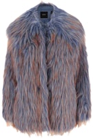 (Women) PINKO FW23 Gradient Crewneck Long Sleeve Coat Multi-Color. 102000A18C-EA0 (Women) PINKO FW23 Gradient Crewneck Long Sleeve Coat Multi-Color. 102000A18C-EA0