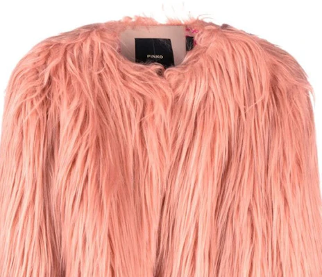 (W) Pinko FW23 粉色純色圓領長袖休閒外套 101742A152-O36 Sizing (W) Pinko FW23 粉色純色圓領長袖休閒外套 101742A152-O36