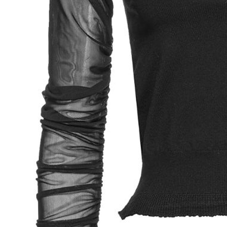 Shop (W) PINKO FW23 女裝純色薄款百褶長袖襯衫 102817A1KX-Z99