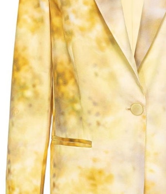 (W) PINKO FW23 黃色漸變印花單扣休閒西裝外套 女款 102858A1K9-HS4 Purchase (W) PINKO FW23 黃色漸變印花單扣休閒西裝外套 女款 102858A1K9-HS4