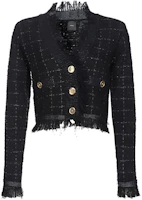 (Women) Pinko Multicolor Plaid Buttoned Jacket 101860A16O-ZZ0 (Women) Pinko Multicolor Plaid Buttoned Jacket 101860A16O-ZZ0
