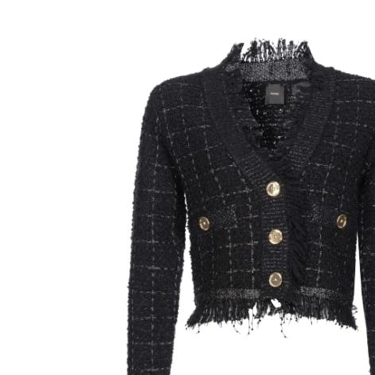 Purchase (W) Chaqueta de cuadros multicolor con botones Pinko 101860A16O-ZZ0