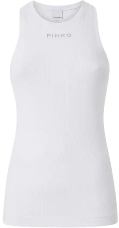 women-pinko-slim-fit-sleeveless-crewneck-logo-tank-top-white-100822-a2-c1-z04