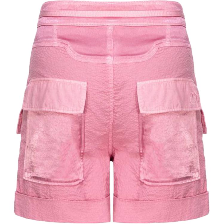 Lookbook (W) PINKO 單色粉紅綁帶休閒短褲 102981A1ML-N98