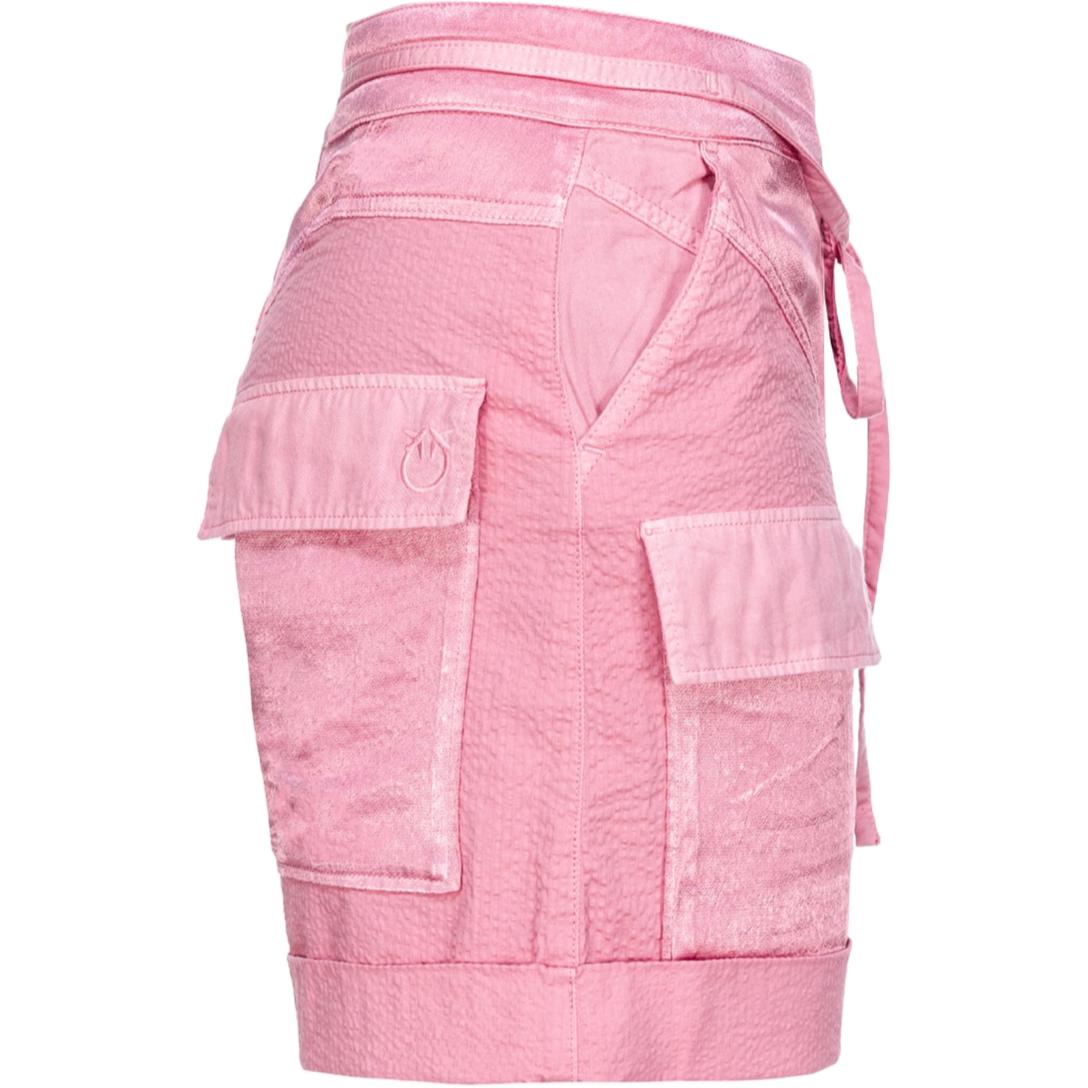 Shop (W) PINKO 單色粉紅綁帶休閒短褲 102981A1ML-N98