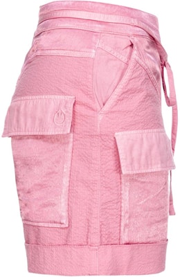 (W) PINKO 單色粉紅綁帶休閒短褲 102981A1ML-N98 Shop (W) PINKO 單色粉紅綁帶休閒短褲 102981A1ML-N98