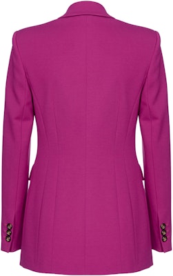 (W) PINKO 女款紫色純色扣式西裝外套 100154A15MVIB Lookbook (W) PINKO 女款紫色純色扣式西裝外套 100154A15MVIB