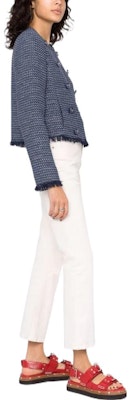 (W) PINKO SS22 海军蓝双排扣仿羊羔毛外套 1G173R8737-EE3 Purchase (W) PINKO SS22 海军蓝双排扣仿羊羔毛外套 1G173R8737-EE3