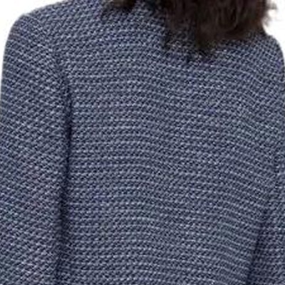 (W) PINKO SS22 海军蓝双排扣仿羊羔毛外套 1G173R8737-EE3 Sizing (W) PINKO SS22 海军蓝双排扣仿羊羔毛外套 1G173R8737-EE3