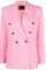 Buy (W) PINKO SS23 粉色雙排扣西裝外套 - 粉紅色. 100036A0IH-N50