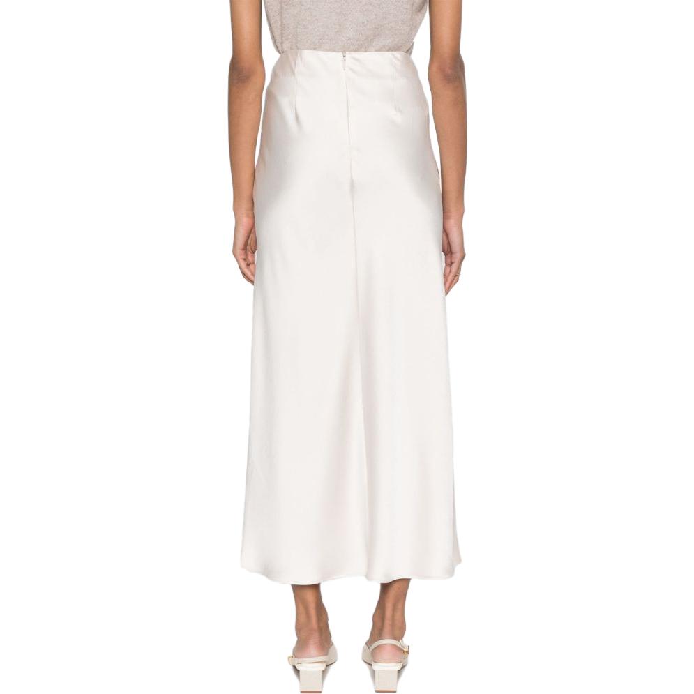 Shop (W) PINKO SS23 Skirt Maxi Santai Berlipat Pinggang Tinggi. 101761Z345-Z99