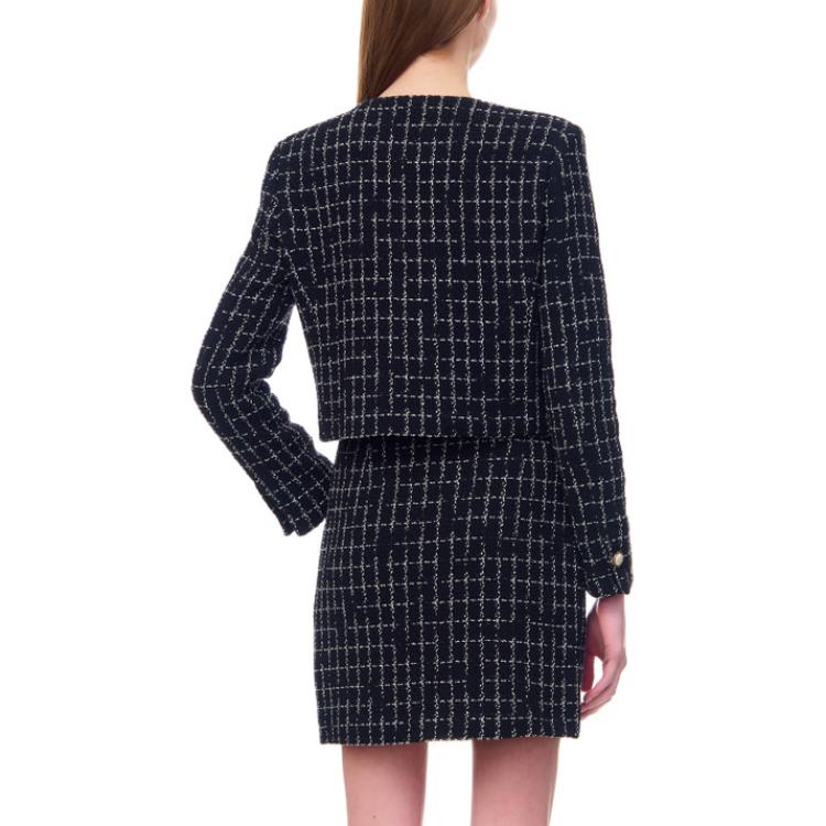 (Women) Pinko SS23 Casual Black Long-Sleeve Crewneck Jacket 100944A0IO-ZZ2 圖 4