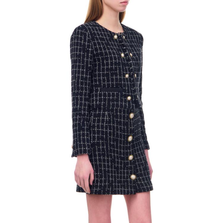 (Women) Pinko SS23 Casual Black Long-Sleeve Crewneck Jacket 100944A0IO-ZZ2 圖 5