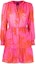 Buy (W) Vestido Camisero Manga Larga Estampado Floral PINKO SS23 Mujer Rosa. 100766A0NQ-NR1