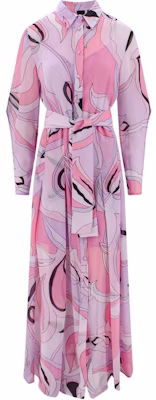 (W) PINKO SS23紫色印花长袖连衣长裙女款 100109A0H9WO2 Buy (W) PINKO SS23紫色印花长袖连衣长裙女款 100109A0H9WO2